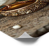 Poster Colombes de mariage (Coin)