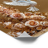 Poster Colombes de mariage (Coin)