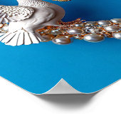 Poster Colombes de mariage Art (Coin)