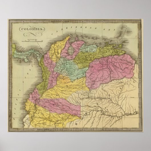 Poster Colombie (Devant)