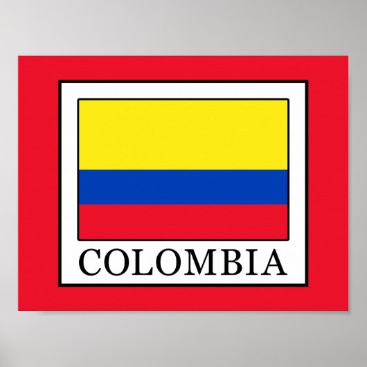 Poster Colombie (Devant)