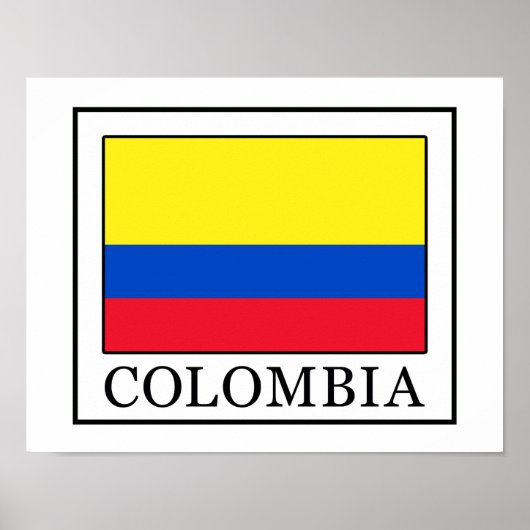 Poster Colombie (Devant)