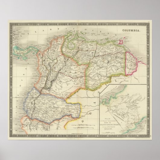 Poster Colombie (Devant)