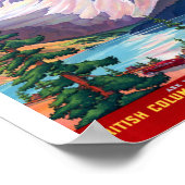 POSTER COLOMBIE-BRITANNIQUE (Coin)