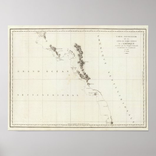 Poster Colombie-Britannique, Washington et Oregon (Devant)