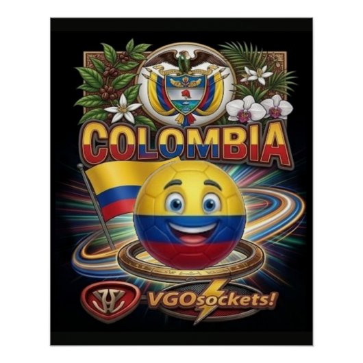 Poster Colombie-GBall (Devant)