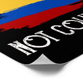 Poster Colombie pas Columbia Drôle Citation Colombienne (Coin)