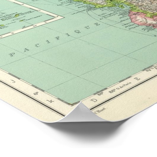 Poster Colombie, Venezuela 2 (Coin)