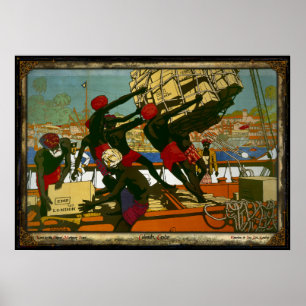 Poster Colombo, Ceylan - The Empire Marketing Board