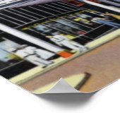 Poster Colon Panama Front Street (Coin)