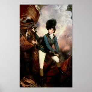 Poster Colonel Banastre Tarleton 1782