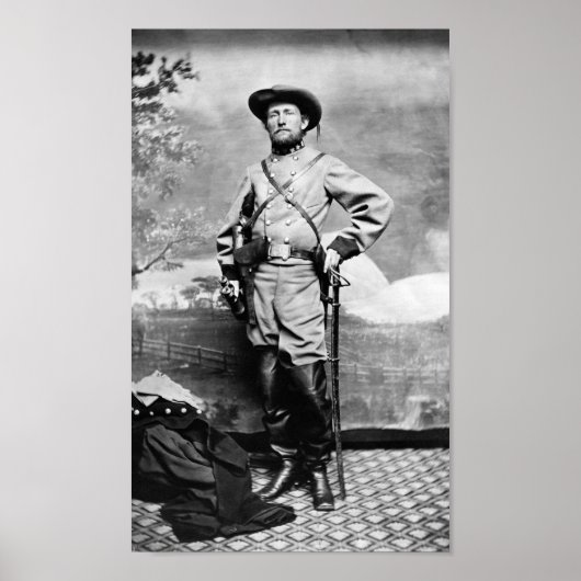 Poster Colonel John Mosby - Portrait de la guerre civile (Devant)