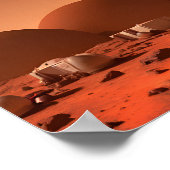 Poster colonie de Mars (Coin)