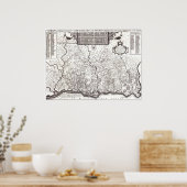 Poster Colonie de Pennsylvanie 1687 (Cuisine)