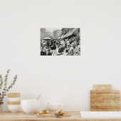 Poster Colonie italienne Mulberry Bend à New York (Cuisine)