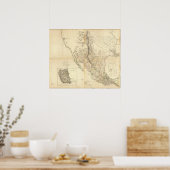 Poster Colonies indiennes au Texas (Cuisine)