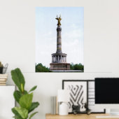 Poster Colonne de la victoire de Berlin (Bureau à domicile)