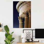 Poster Colonne de l'église (Bureau à domicile)