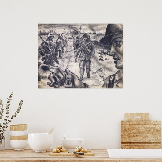 Poster Colonne De Secours (Cuisine)