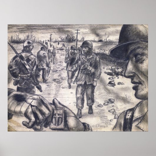 Poster Colonne De Secours (Devant)