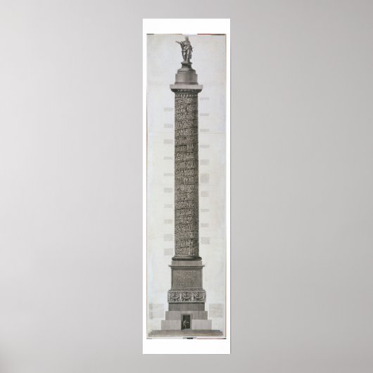 Poster Colonne de Trajan (gravure) (Devant)