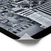 Poster Colonne décorative (Coin)