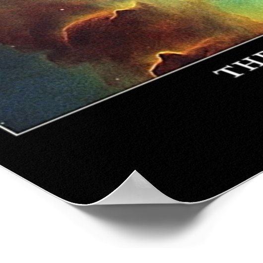 Poster Colonne Eagle IC 4703 NASA (Coin)