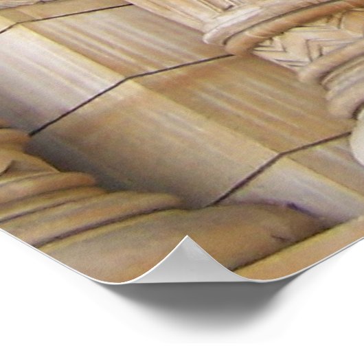 Poster Colonnes (Coin)