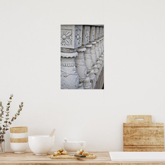 Poster Colonnes (Cuisine)