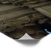 Poster Colonnes de style grec au Palais des Beaux-Arts (Coin)