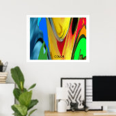 Poster COLOR (Bureau à domicile)