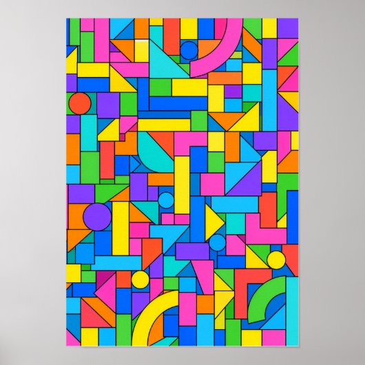 Poster Color Block Disorder (Devant)