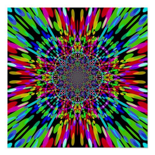 Poster Color Dots 3 (Devant)