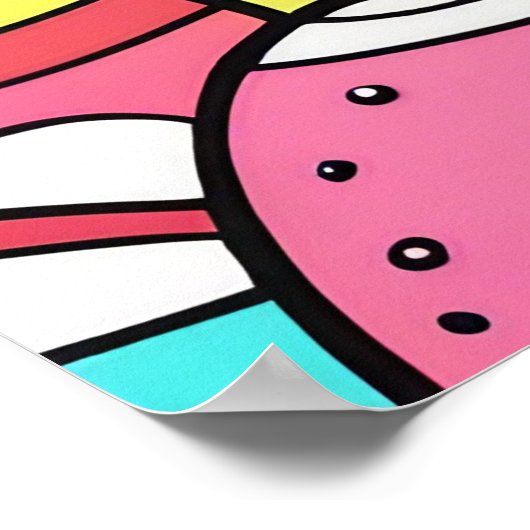 Poster Color Me Joli : -) (Coin)