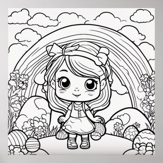 Poster Color Me Joli : -) (Devant)