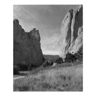 Poster Colorado Garden of the Gods Red Cliffs Park