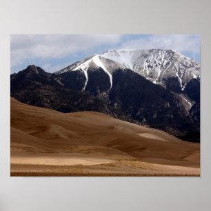 Poster Colorado Great Sand Dunes National Park Souvenir