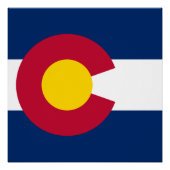 Poster Colorado : Le drapeau américain du centenaire (Devant)