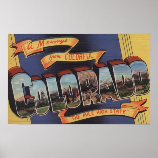 Poster Colorado (Le Haut-État du Mile) (Devant)