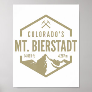 Poster Colorado Mt Bierstadt