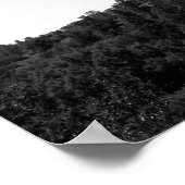 Poster Colorado noir et blanc sur Horizon 16x20 (Coin)