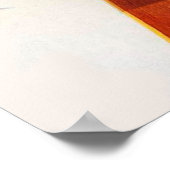 Poster Colorado pour plaisir et ski (Coin)