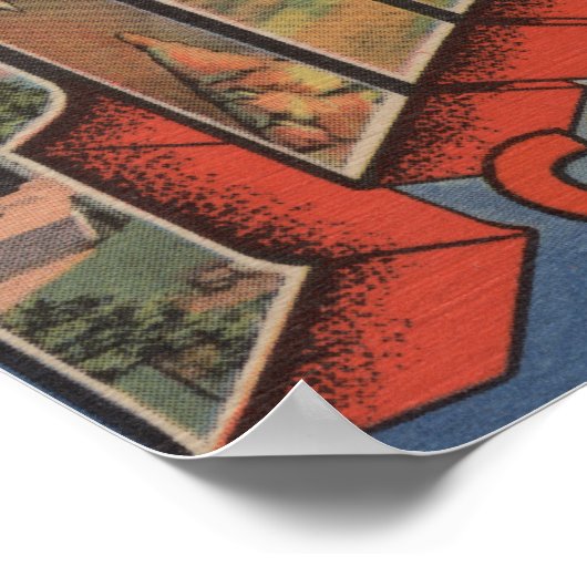 Poster Colorado Springs, Colorado - Pikes Peak (Coin)