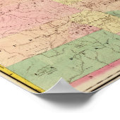 Poster ColoradoCarte panoramiqueColorado (Coin)