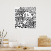 Poster Colorage de panda divers (page #3) moyen post (Cuisine)