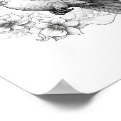 Poster Coloration adulte de colibri (Coin)