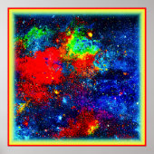 Poster Colorburst Cosmos. Commandez dès maintenant (Devant)