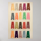 Poster Coloré A (Devant)