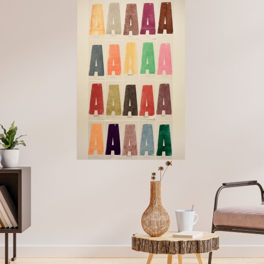 Poster Coloré A (Salon 3)