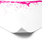 Poster coloré Bmx - Vélo Bmx - Graffiti (Coin)